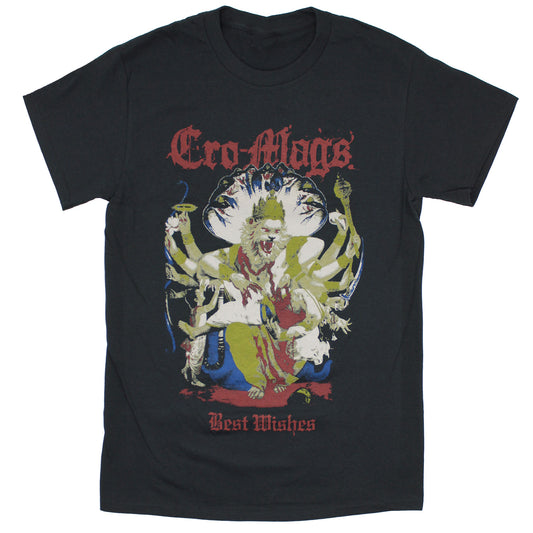 Cro-Mags Down, But Not Out '89 Best Wishes T-shirt