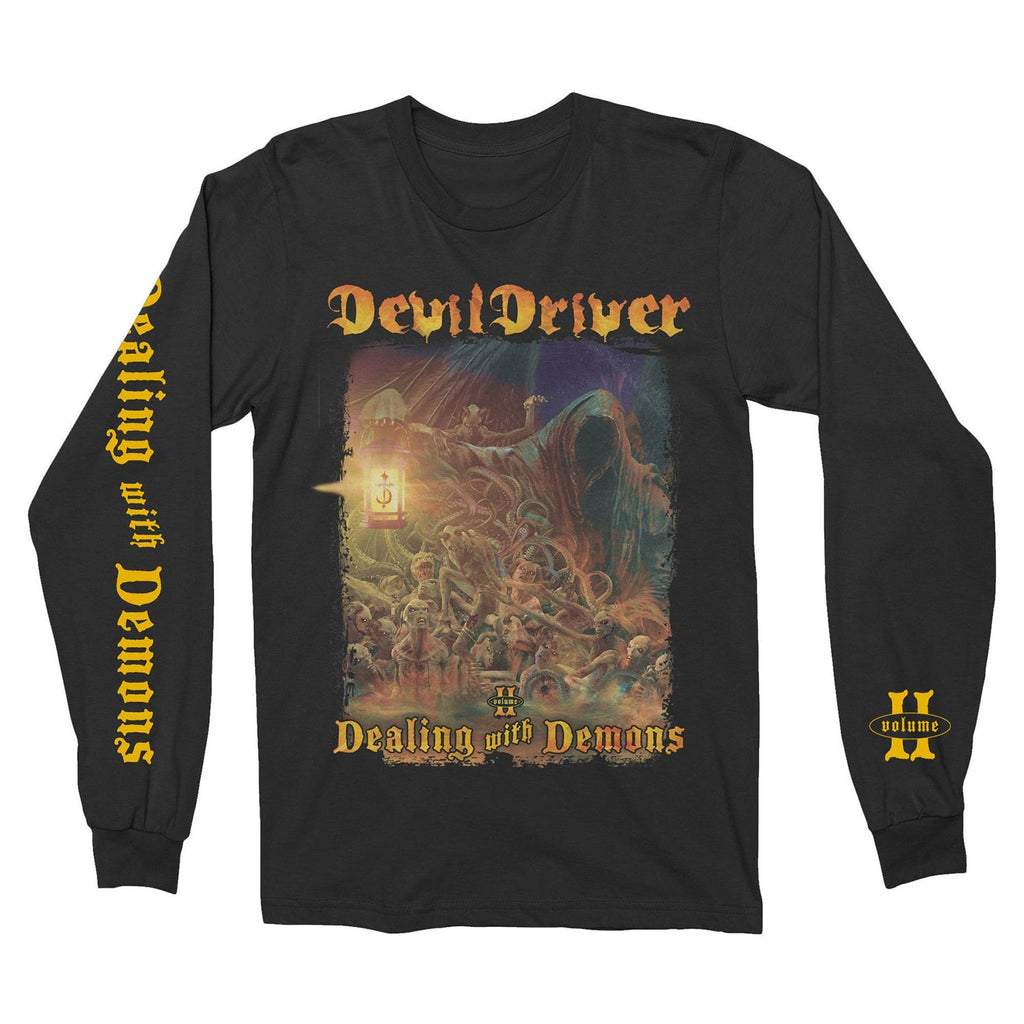 Devildriver Flags Devil Driver Dealing With Demons II Cross Long Sleeve 451349 ...