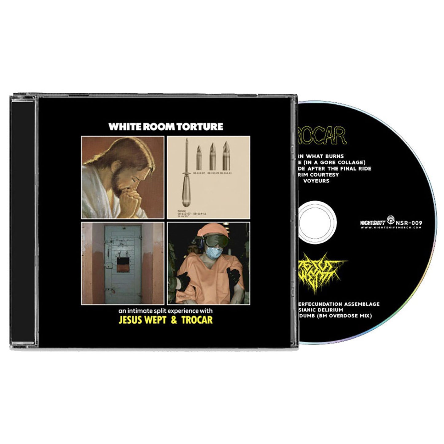 Jesus Wept / Trocar - White Room Torture CD CD