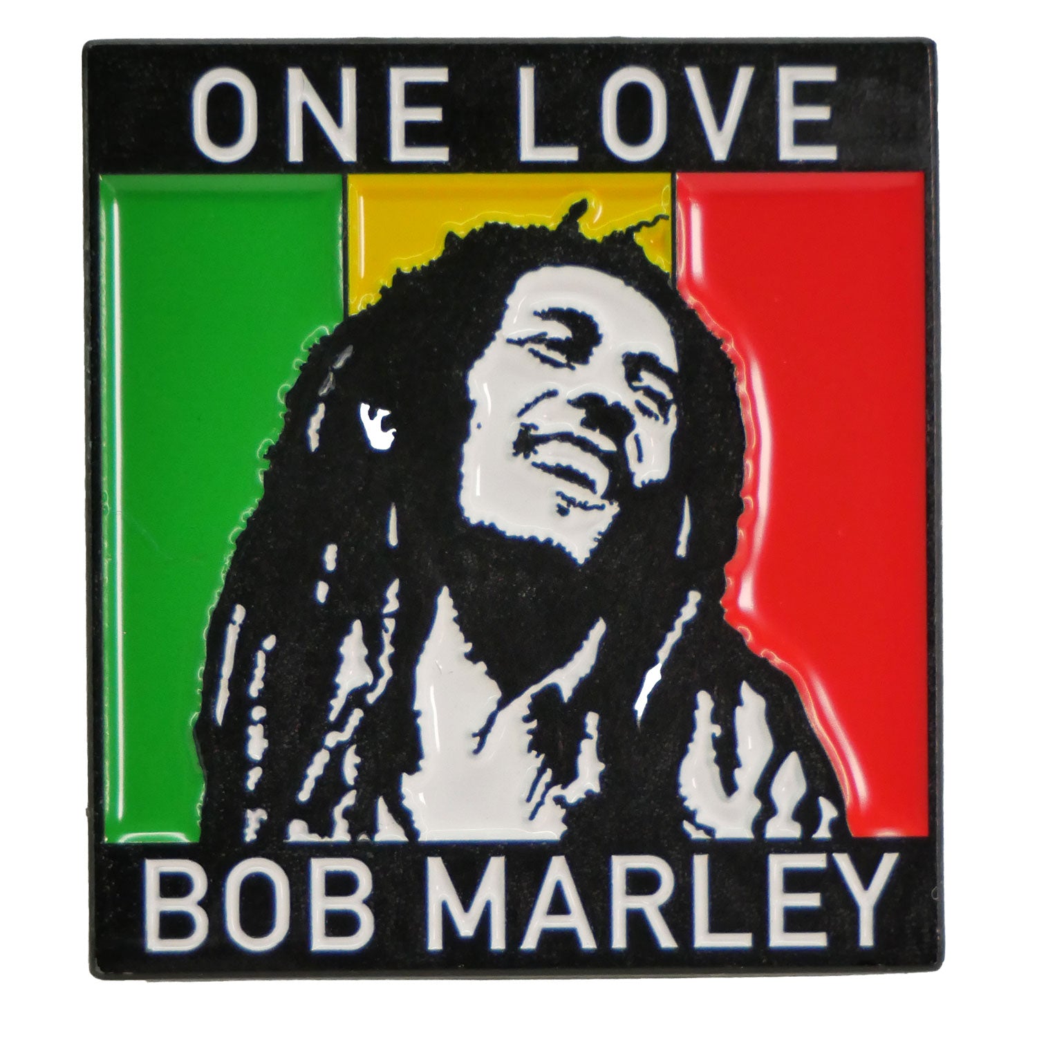 One Love Pewter Pin Badge
