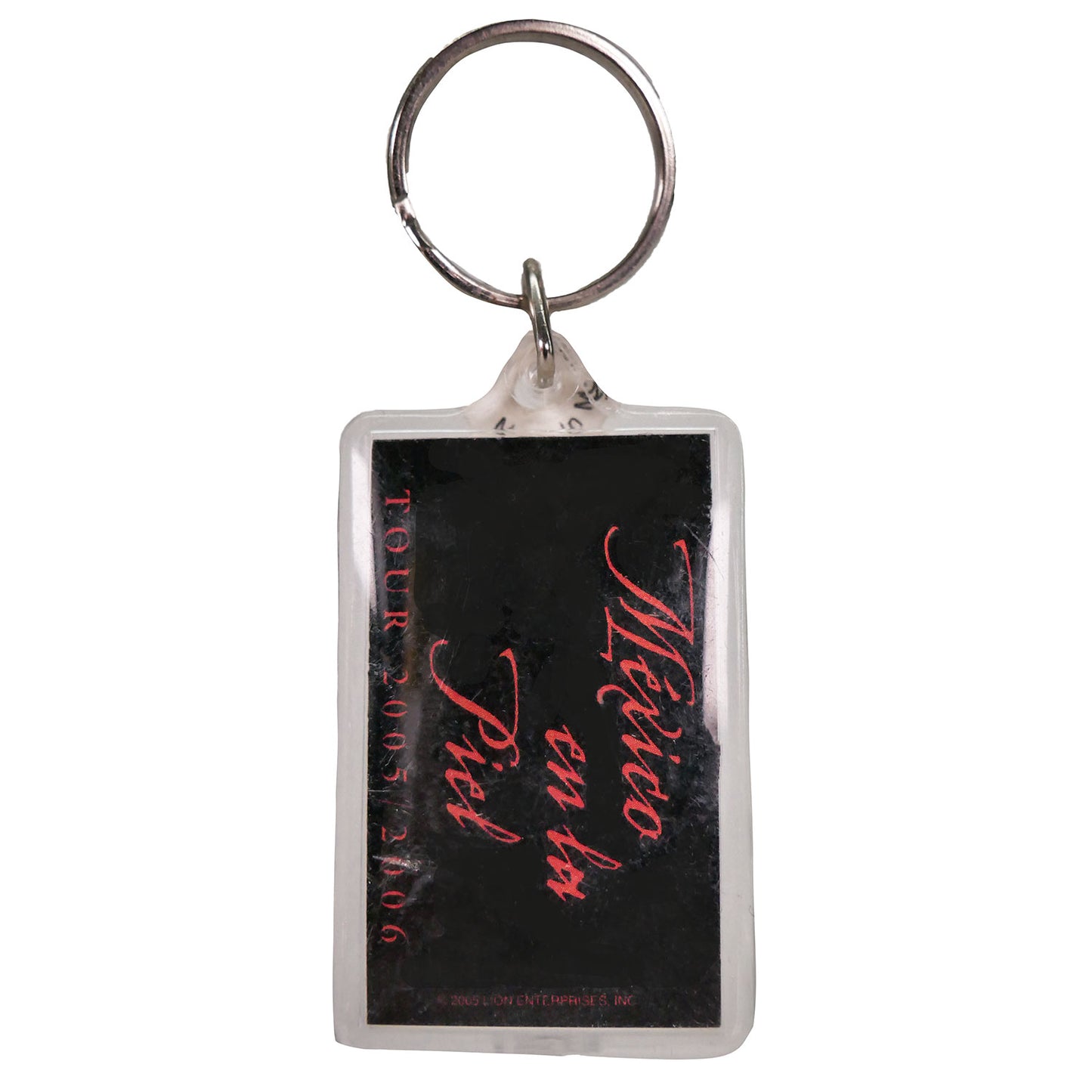 Luis Miguel Mexico en la Piel Tour 2005 / 2006 & Photo Plastic Key Chain