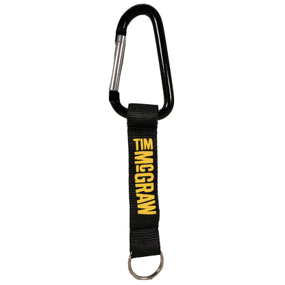 Logo On Carabiner Plastic Key Chain