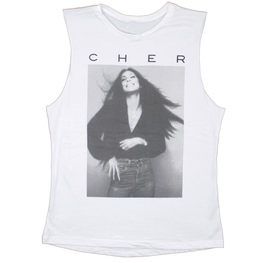 Black & White Photo Womens Tank