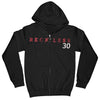 Reckless 30 Zippered Hooded Sweatshirt