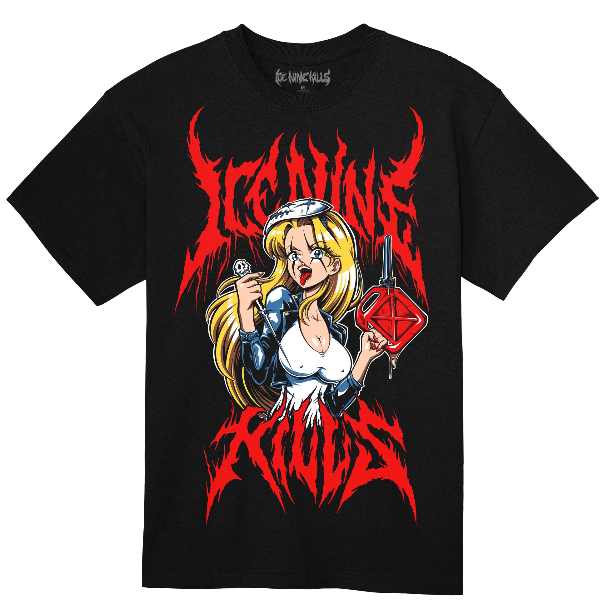 Horror Anime Girl by JPTRONWALKER (Rockabilia Exclusive) T-shirt