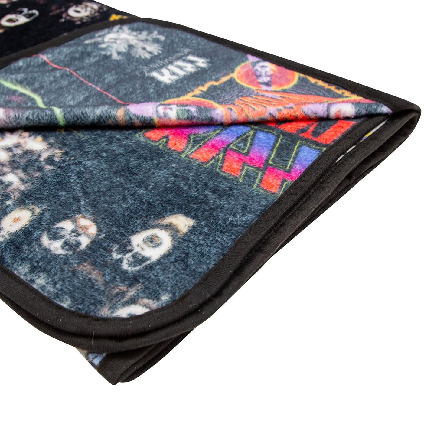 KISS Album Collage Fleece Throw Blanket Fleece Blanket
