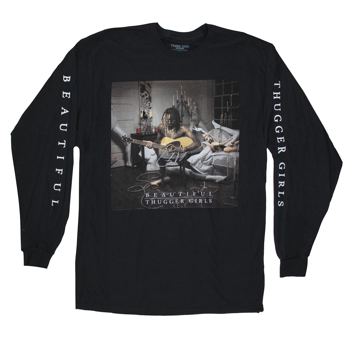 Young Thug Beautiful Thugger Girls Long Sleeve | Young Thug Merch 