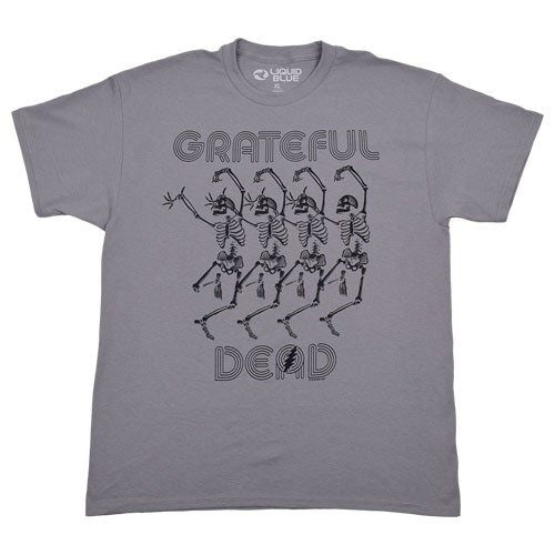 Grateful Dead Marquee Dead Grey T-shirt