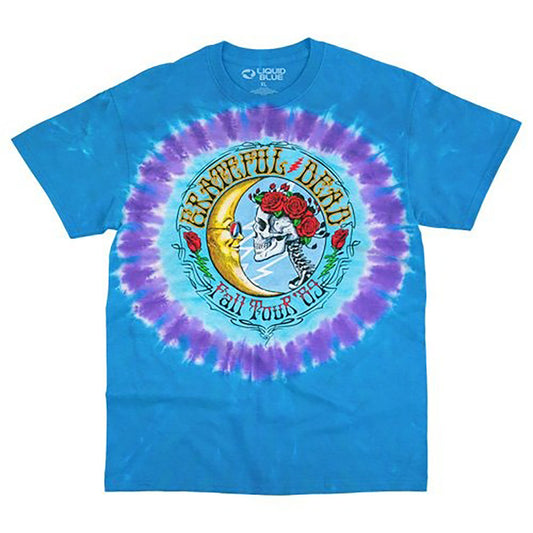 Grateful Dead Lunar Dead Tie Dye T-shirt Front