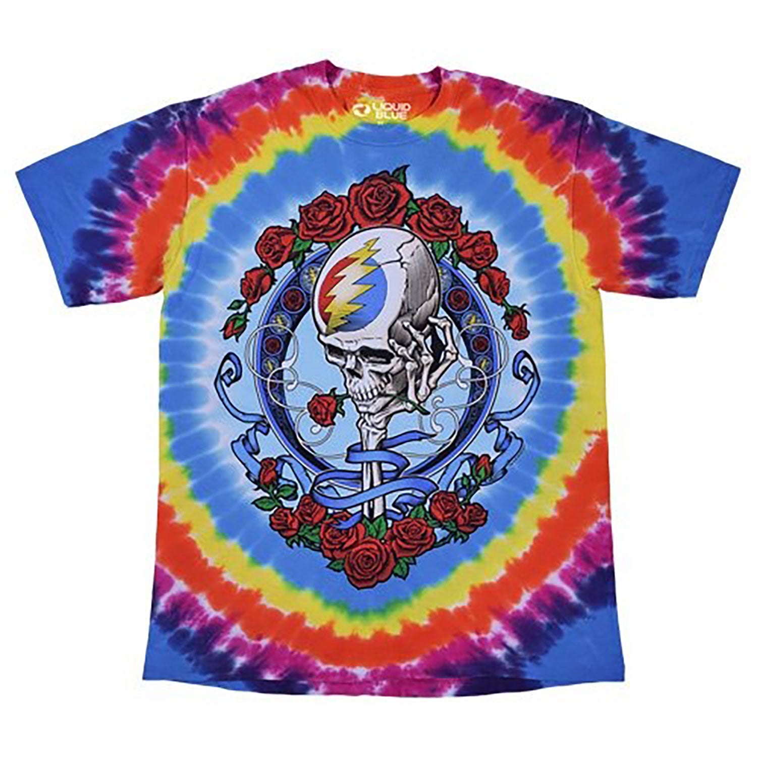 Grateful Dead Never Dead Tie Dye T-shirt