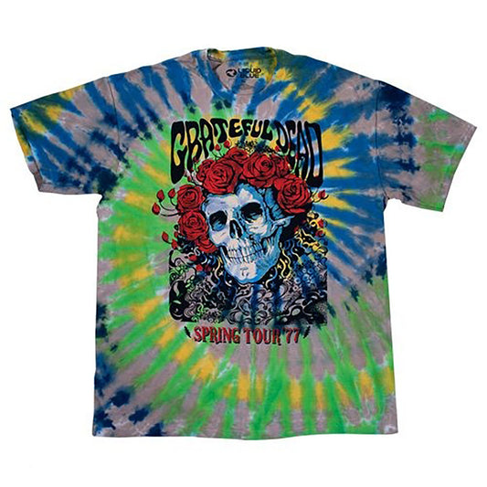 Grateful Dead Bertha 77 Tie Dye T-shirt Front