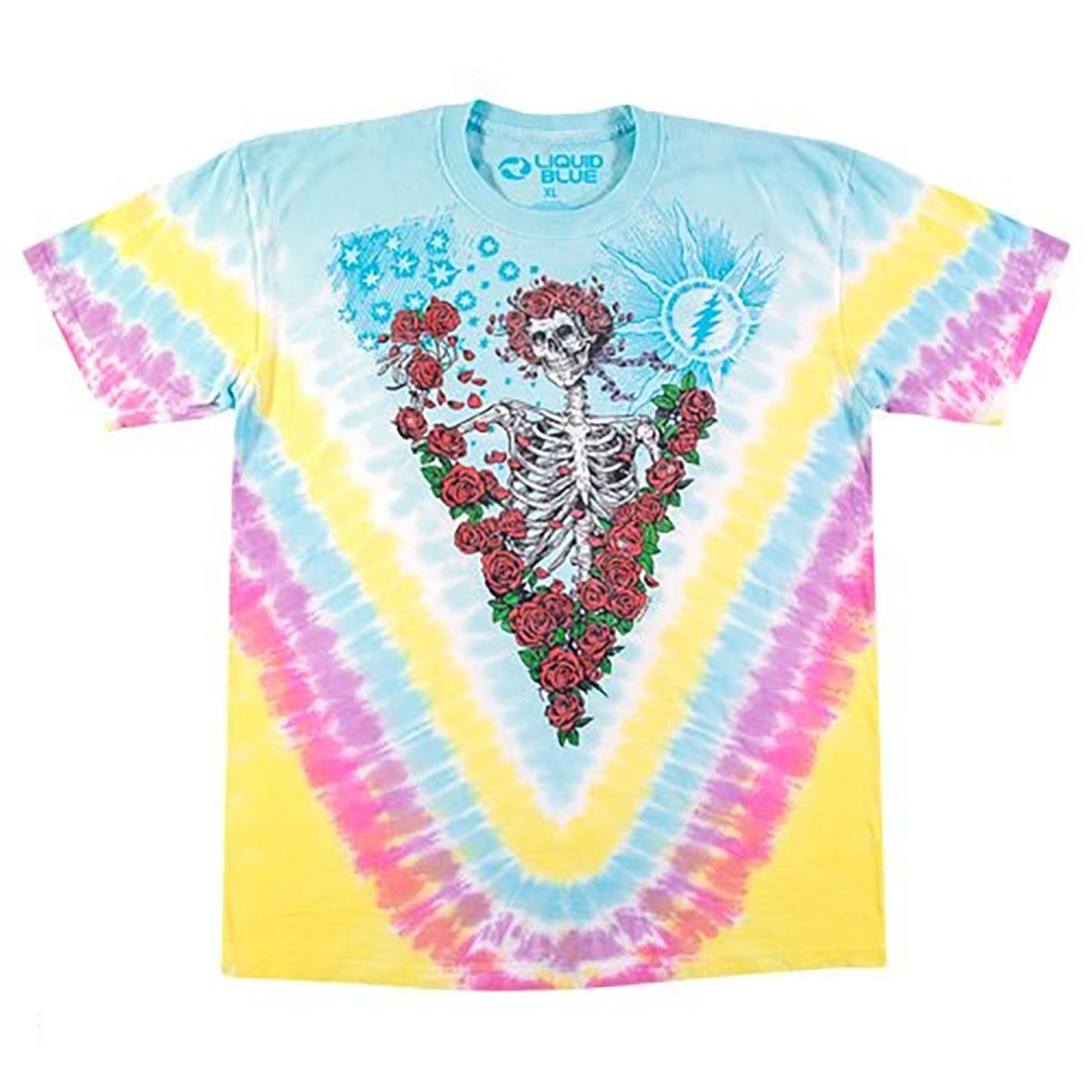 Grateful Dead Rose Garden Tie Dye T-shirt