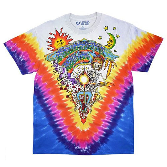 Grateful Dead Summer Tour 92 Tie Dye T-shirt Front