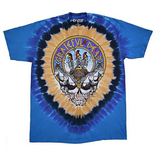Grateful Dead Chariot Tie Dye T-shirt Front