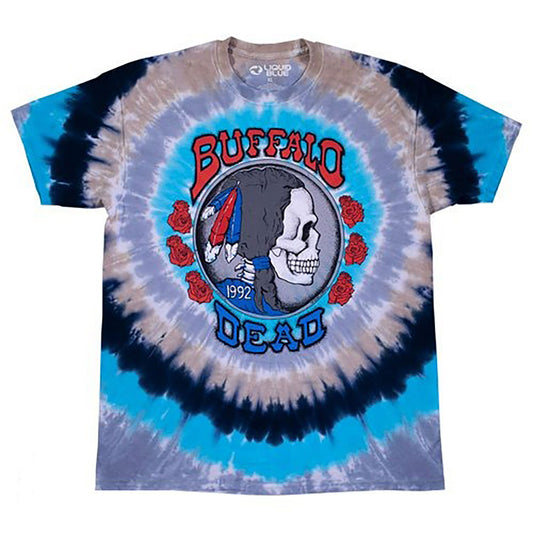 Grateful Dead Buffalo Nickel Tie Dye T-shirt Front