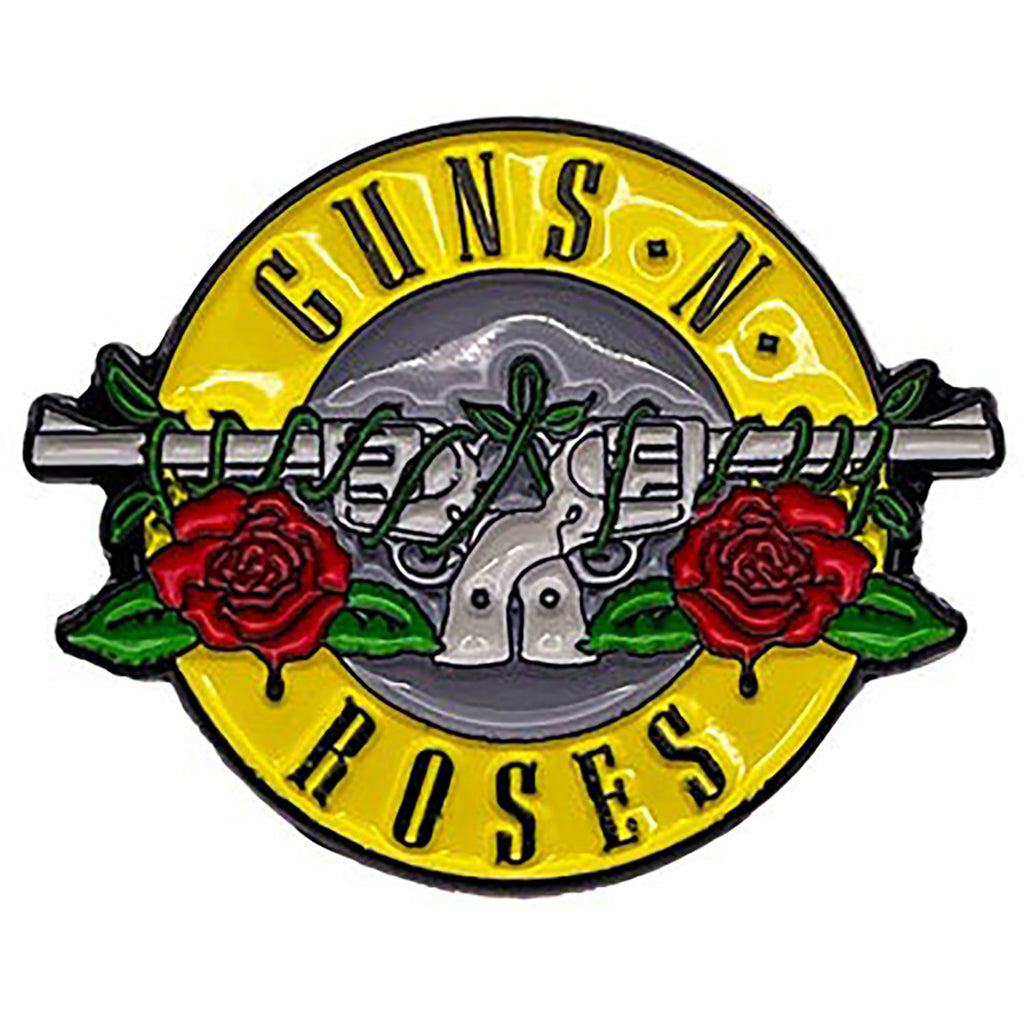 Guns N Roses Bullet Pewter Pin Badge 451727 | Rockabilia Merch Store