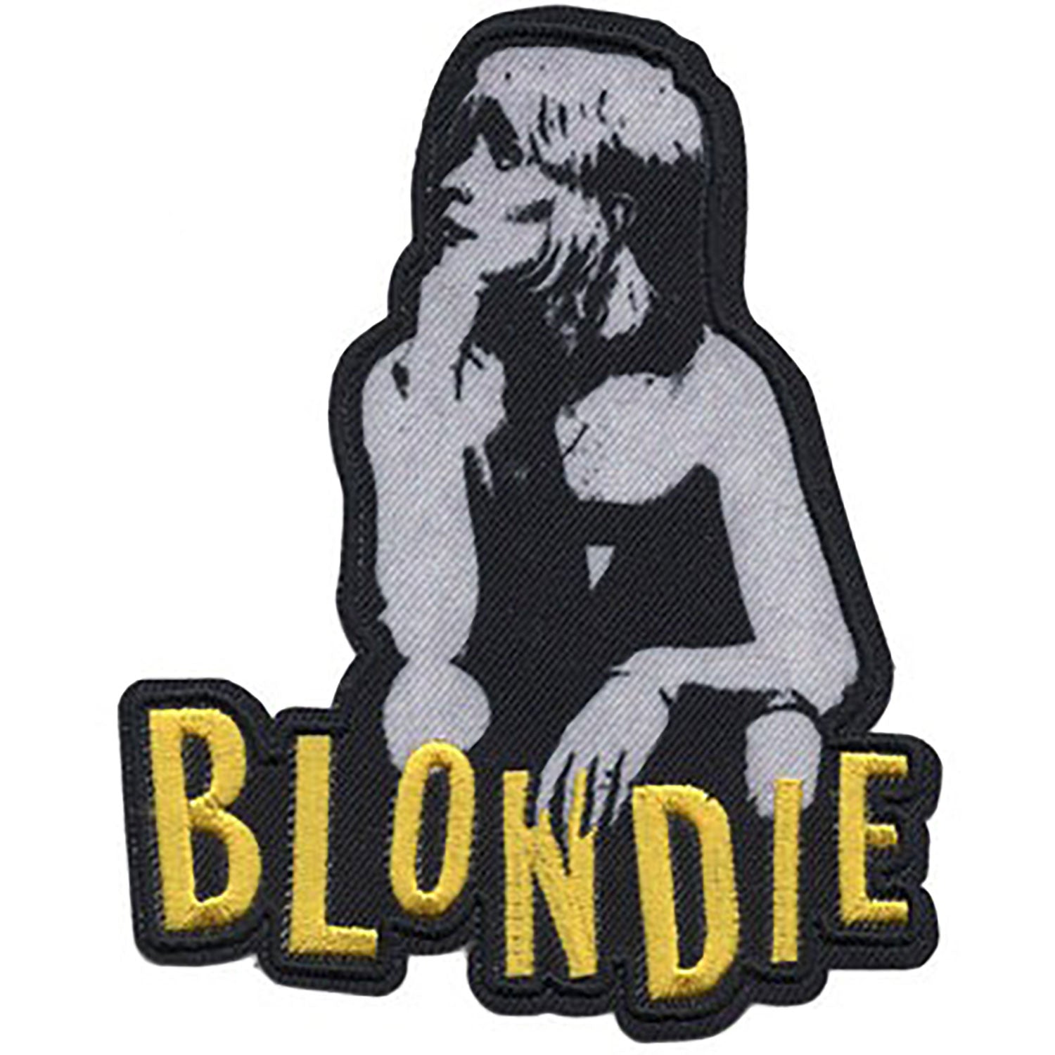 Stencil Poster Embroidered Patch