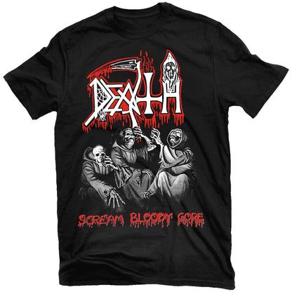 Death Scream Bloody Gore Throwback T-shirt