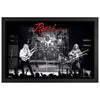 Live-Black & White Framed Wall Art