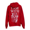 I Am With You Now Scarlet - Pullover Hooded Sweatshirt