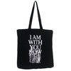 I Am With You Now Black Wallets & Handbags