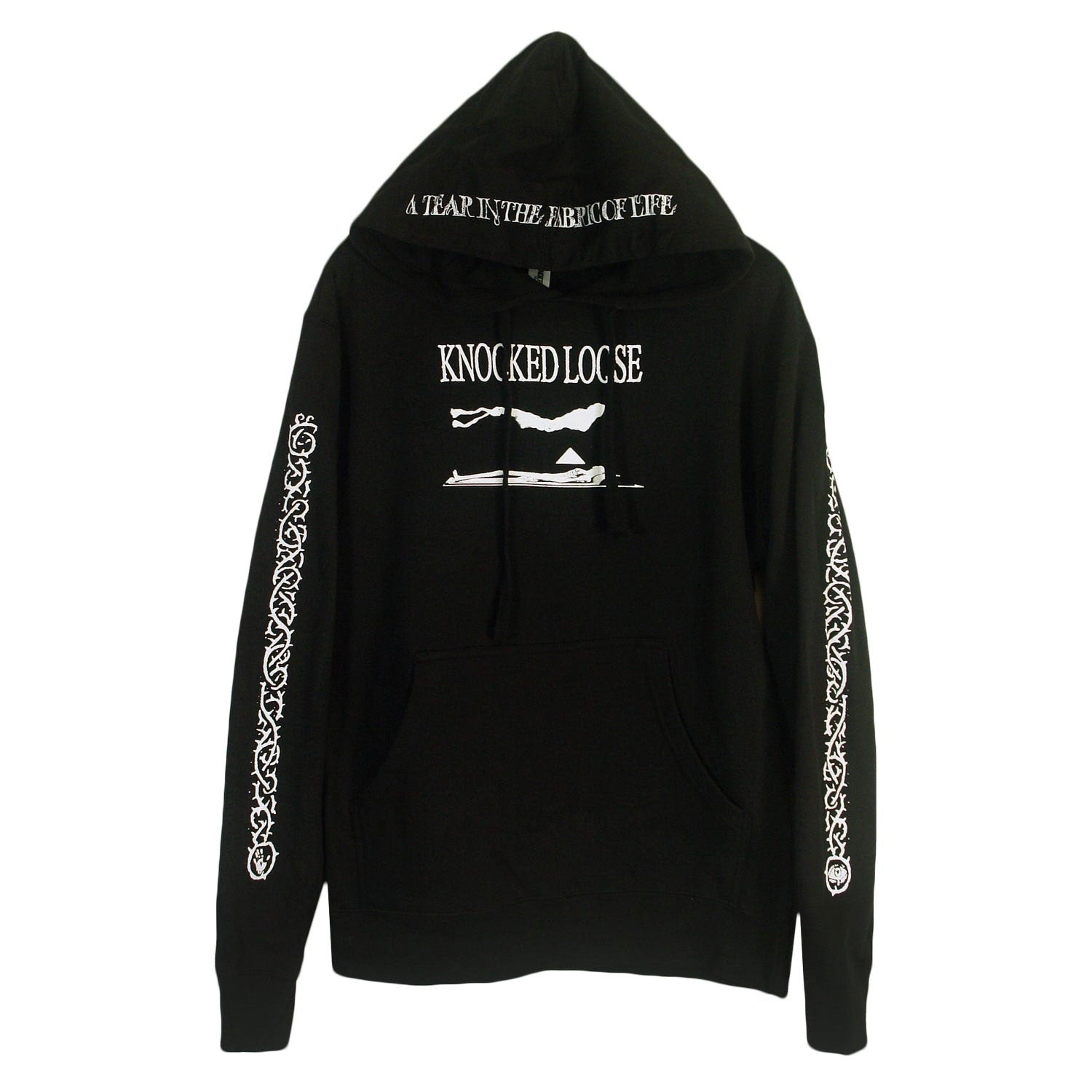 Knocked Loose Levitate Black - Pullover Hooded Sweatshirt