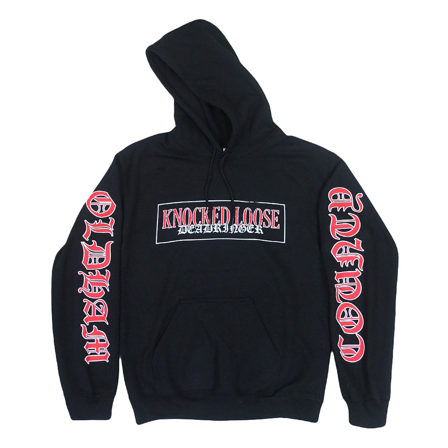 Knocked Loose Dead Ringer Black Hooded Sweatshirt