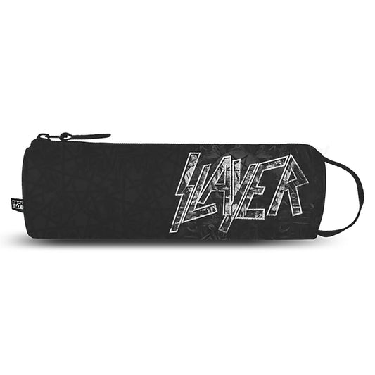 Slayer Distorted Logo Pencil Case School Supplies