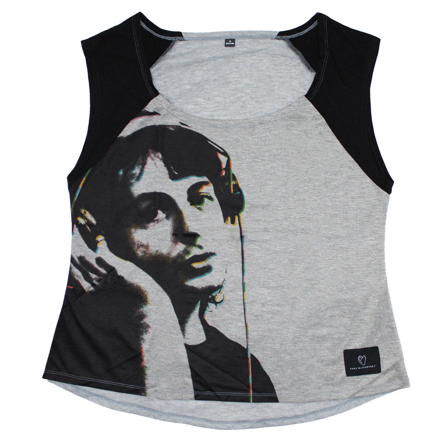 Paul Mccartney Jumbo Headphone Sleeveless (Fits Like A Large) Junior Top