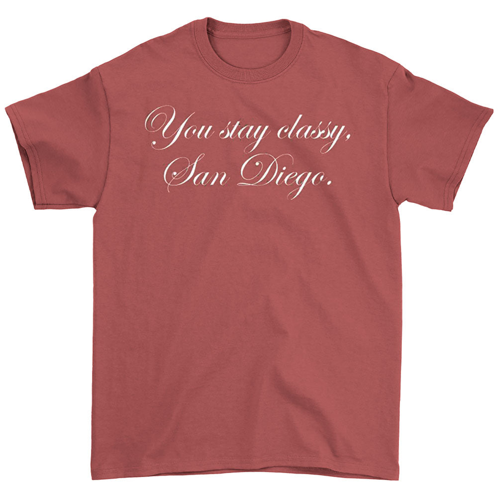 Anchorman Stay Classy Front And Back T-shirt