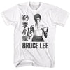 Bruce Lee Monochrome Stacking T-shirt