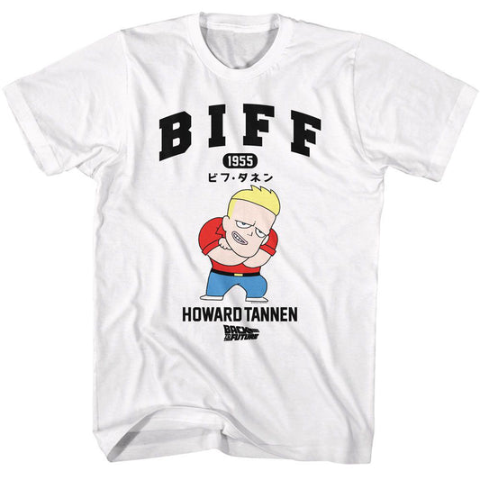 Bttf Biff Howard Tannon Cartoon T-shirt