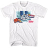 Bttf Shoes Comic Hoverboard T-shirt