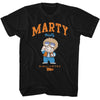 Bttf Marty Cartoon Character T-shirt