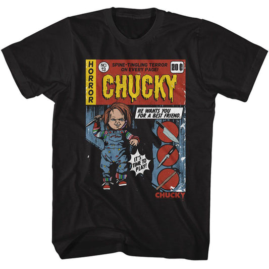 Chucky Comic T-shirt