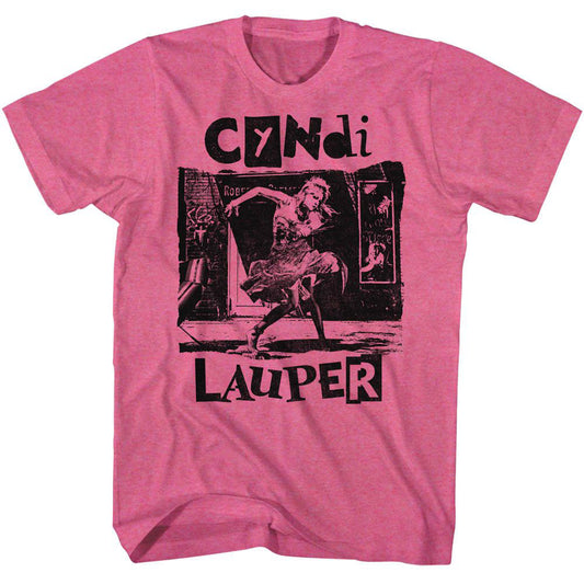 Cyndi Lauper Torn Note Dance T-shirt