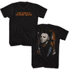 Halloween Michael Break Through Front And Back T-shirt