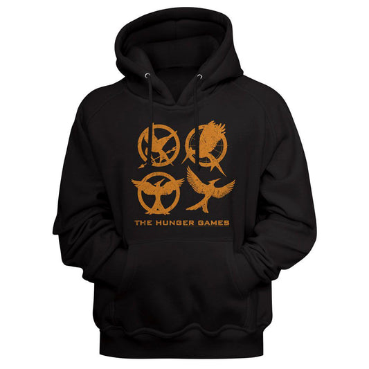 Hunger Games Hunger Games Emblems Hooded Sweatshirt