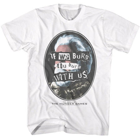 Hunger Games Burn With Us T-shirt