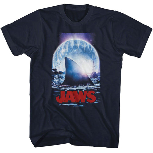 Jaws Moonlight Shark Fin T-shirt