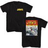 Jaws Comic Front And Back T-shirt