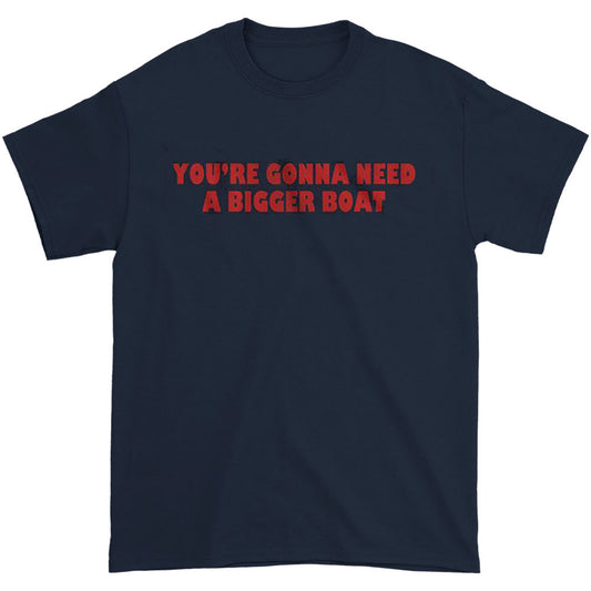 Jaws Bigger Boat Front And Back T-shirt