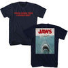 Jaws Bigger Boat Front And Back T-shirt