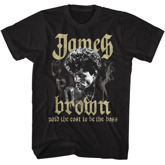 James Brown Cost To Be The Boss T-shirt