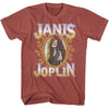 Janis Joplin Floral Frame T-shirt