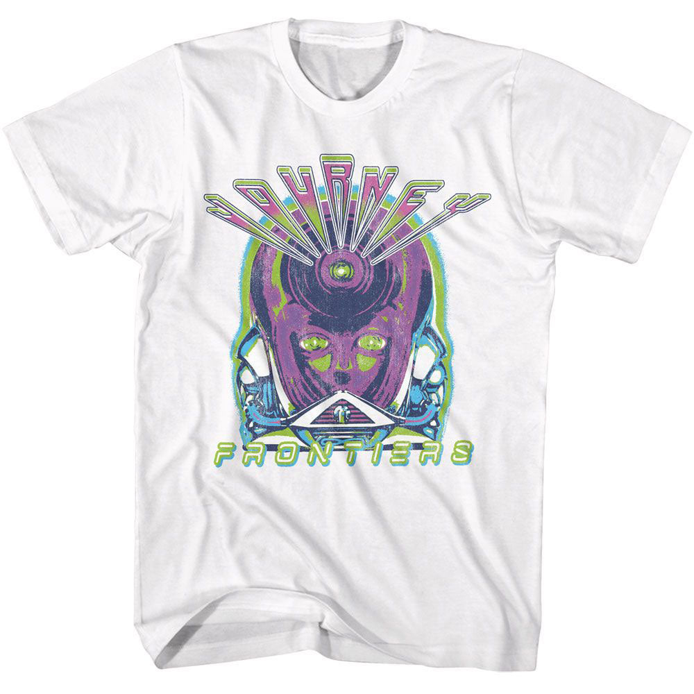 Journey Journey Frontiers Neon T-shirt 452064 | Rockabilia Merch Store