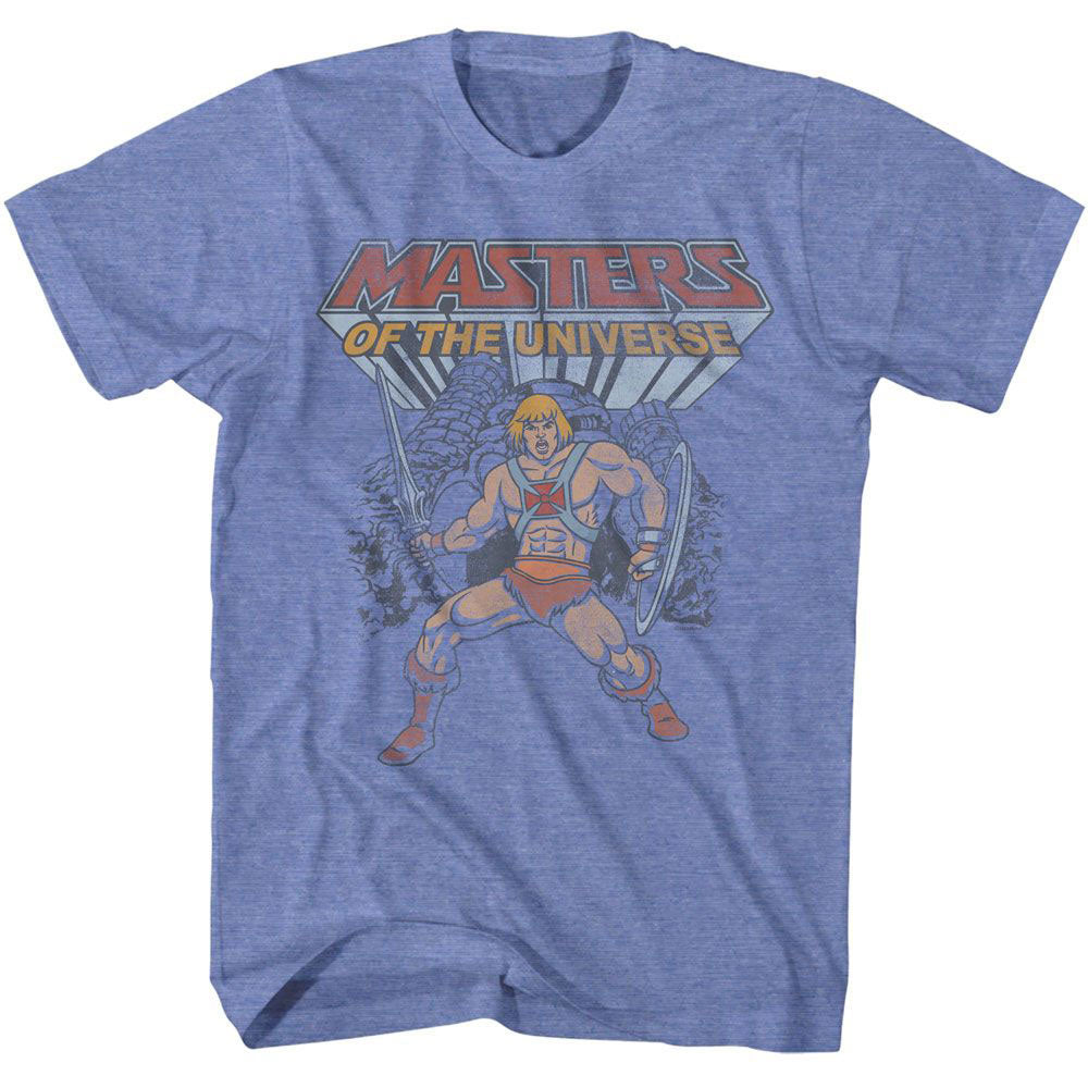 Masters Of The Universe Motu He Man And Grayskull T-shirt Front