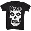 Misfits Logo Outline Skull T-shirt