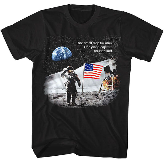 Nasa One Small Step For Man T-shirt