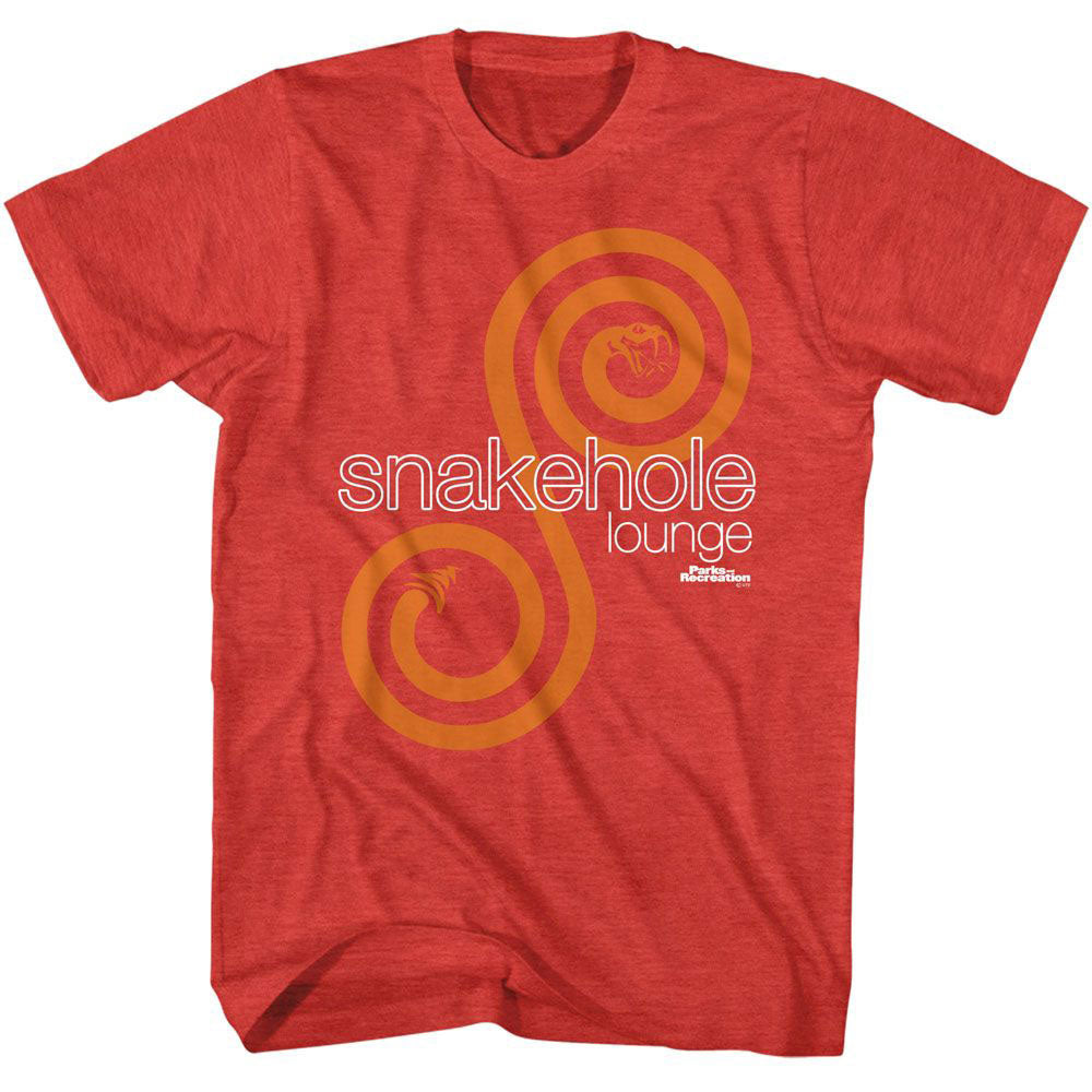 Parks And Recreation Snakehole Lounge Logo T-shirt